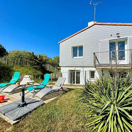 Maison Familiale Au Calme, Proche Plage, 9 Couchages, Terrasses, Wifi, Garage Velo - - Fr-1-231-203 Brétignolles-sur-Mer