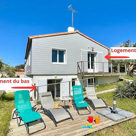 Maison Familiale Au Calme, Proche Plage, 9 Couchages, Terrasses, Wifi, Garage Vélo - Brétignolles-sur-mer - Fr-1-231-203 *