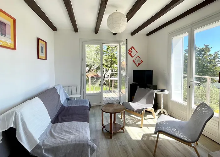 Maison Familiale Au Calme, Proche Plage, 9 Couchages, Terrasses, Wifi, Garage Velo - - Fr-1-231-203 Vakantiehuis