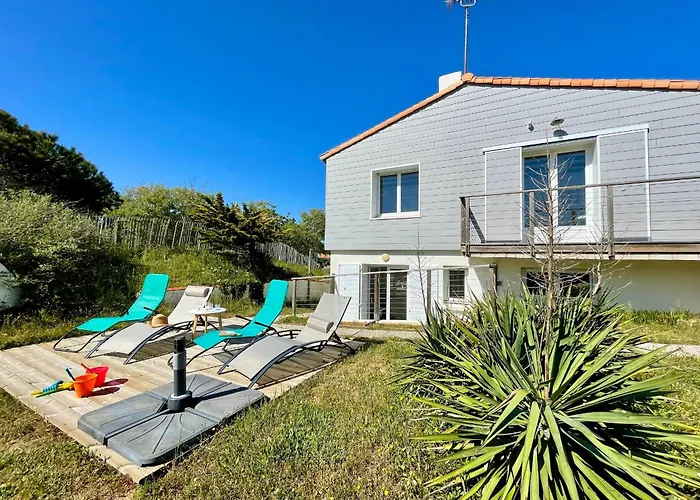 Maison Familiale Au Calme, Proche Plage, 9 Couchages, Terrasses, Wifi, Garage Velo - - Fr-1-231-203 Brétignolles-sur-Mer