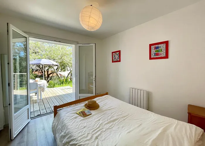 Maison Familiale Au Calme, Proche Plage, 9 Couchages, Terrasses, Wifi, Garage Velo - - Fr-1-231-203 Vakantiehuis