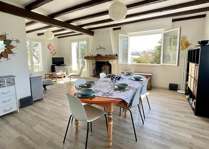 Maison Familiale Au Calme, Proche Plage, 9 Couchages, Terrasses, Wifi, Garage Velo - - Fr-1-231-203 *