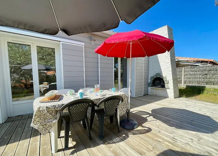 Maison Familiale Au Calme, Proche Plage, 9 Couchages, Terrasses, Wifi, Garage Velo - - Fr-1-231-203 Vakantiehuis