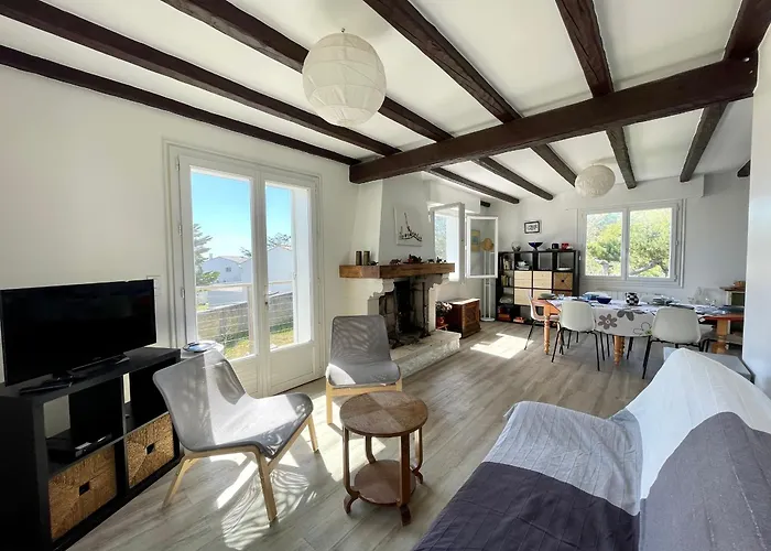 Maison Familiale Au Calme, Proche Plage, 9 Couchages, Terrasses, Wifi, Garage Velo - - Fr-1-231-203 Vakantiehuis *