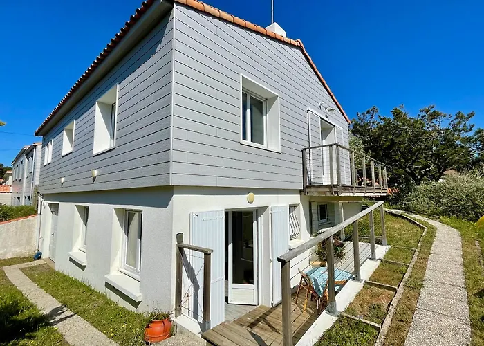 Vakantiehuis Maison Familiale Au Calme, Proche Plage, 9 Couchages, Terrasses, Wifi, Garage Velo - - Fr-1-231-203 *