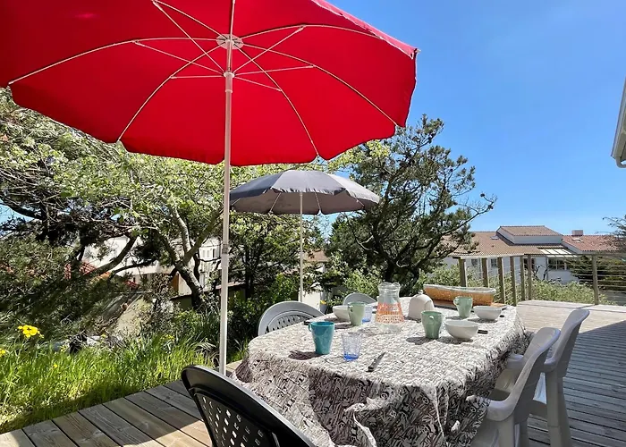 Vakantiehuis Maison Familiale Au Calme, Proche Plage, 9 Couchages, Terrasses, Wifi, Garage Velo - - Fr-1-231-203